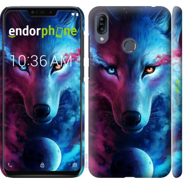 

Чехол на Asus Zenfone Max M2 ZB633KL Арт-волк 3999m-1629, Пластик матовый