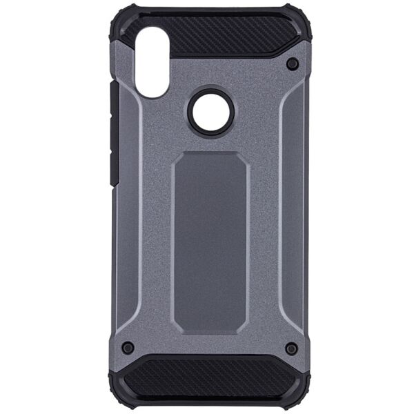 

Бронированный противоударный TPU+PC чехол SPIGEN (HC) для Xiaomi Mi A2 (Серый) (665732)