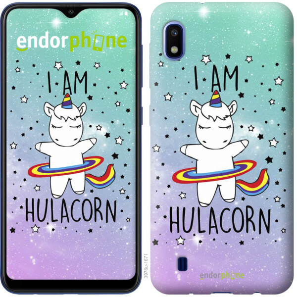 

Чехол на Samsung Galaxy A10 2019 A105F I'm hulacorn 3976u-1671, Силикон