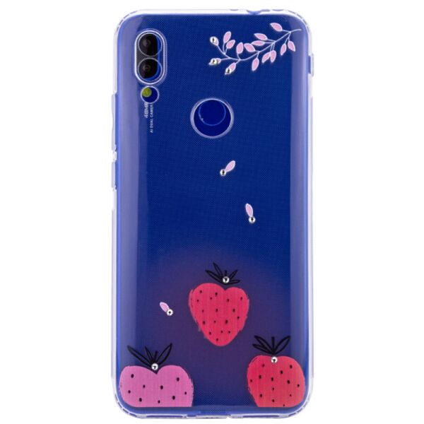 

TPU чехол Luxury Diamond full protective для Xiaomi Redmi Y3 (Красный / Клубника) (100004095)