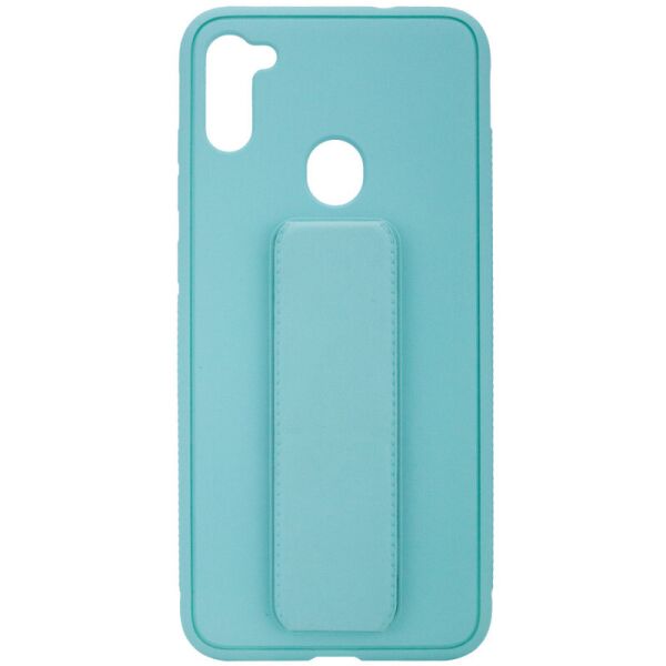 

Силиконовый чехол Hand holder для Samsung Galaxy M11 (Mint green) (100053352)