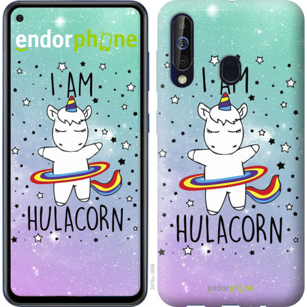 

Чехол на Samsung Galaxy A60 2019 A606F I'm hulacorn 3976u-1699, Силикон