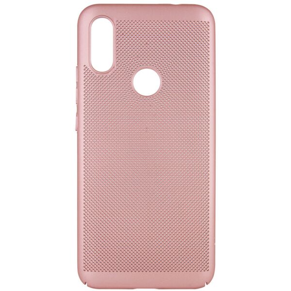 

Ультратонкий дышащий чехол Grid case для Xiaomi Redmi 7 (Розовый) (707783)
