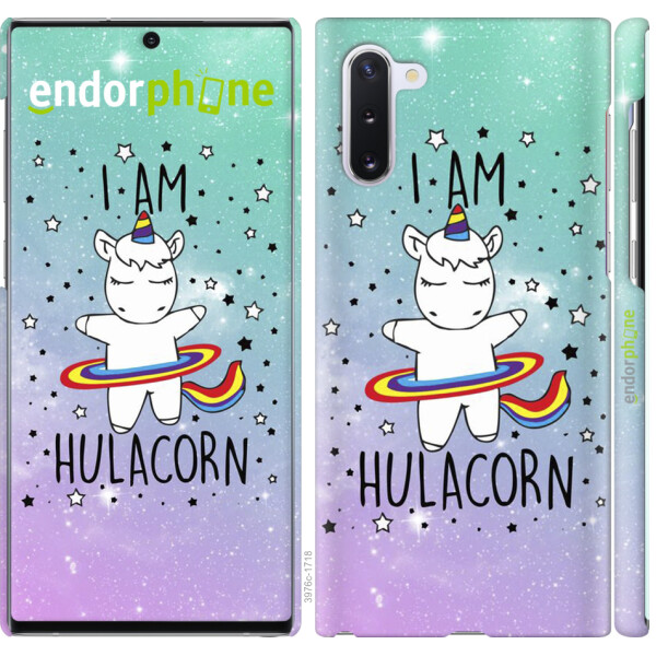 

Чехол на Samsung Galaxy Note 10 I'm hulacorn 3976m-1718, Пластик матовый