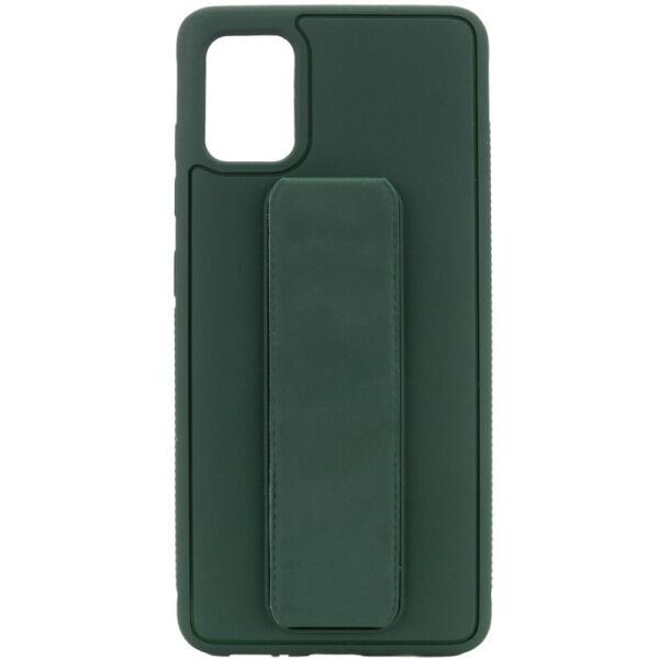 

Силиконовый чехол Hand holder для Samsung Galaxy A71 (Dark green) (1091165)