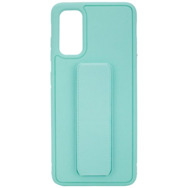 

Силиконовый чехол Hand holder для Samsung Galaxy S20 (Mint green) (1091209)