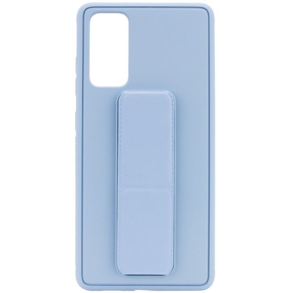 

Силиконовый чехол Hand holder для Samsung Galaxy S20 FE (Light blue) (1091215)