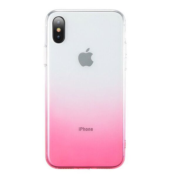 

TPU+PC Ombre для iPhone XS (5.8") (Розовый) (100004239)