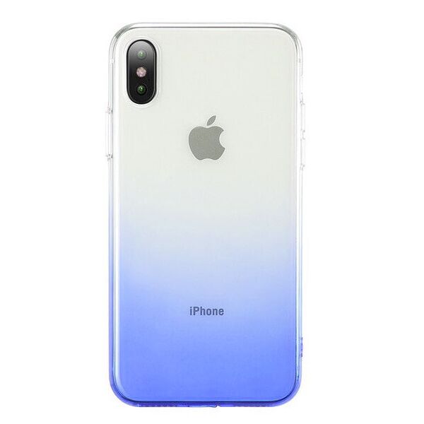 

TPU+PC Ombre для iPhone XS Max (6.5") (Синий) (100004237)