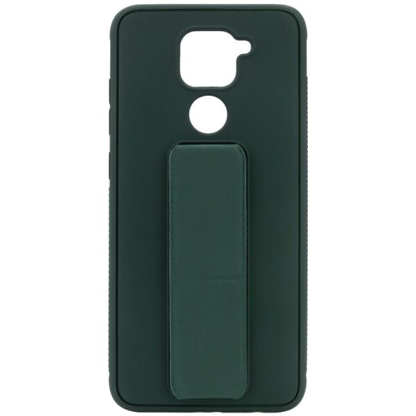 

Силиконовый чехол Hand holder для Xiaomi Redmi Note 9 (Dark green) (1091291)