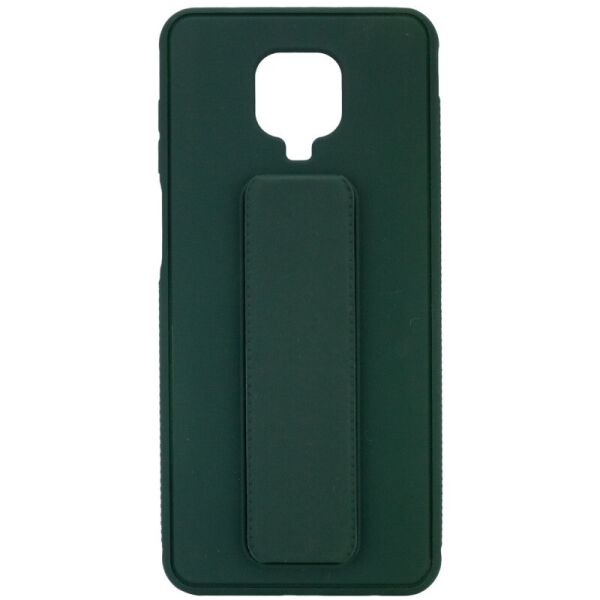 

Силиконовый чехол Hand holder для Xiaomi Redmi Note 9S (Dark green) (100053426)