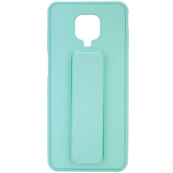 

Силиконовый чехол Hand holder для Xiaomi Redmi Note 9S (Mint green) (100053428)