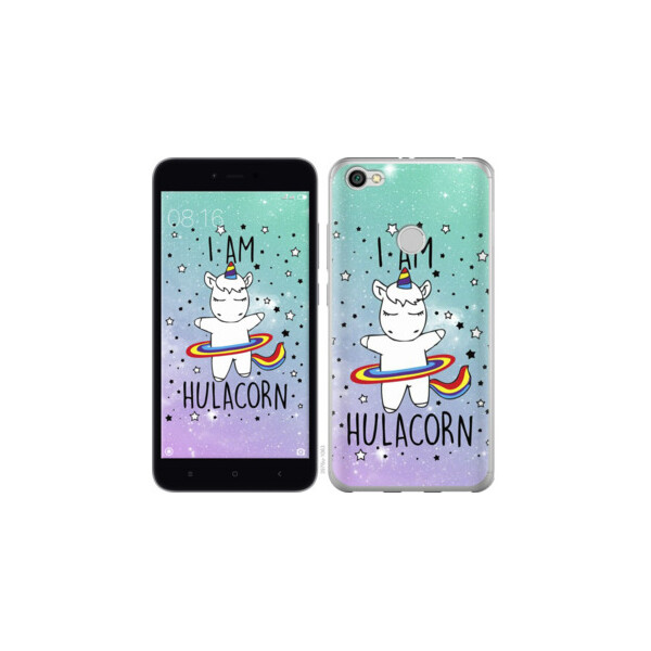 

Чехол на Xiaomi Redmi Note 5A Prime I'm hulacorn 3976t-1063, 2D пластик