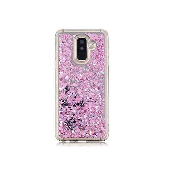 

TPU чехол Liquid hearts для Samsung Galaxy S9+ (Розовый) (665003)