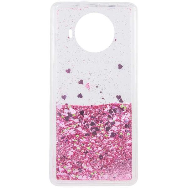 

TPU чехол Liquid hearts для Xiaomi Mi 10T Lite (Розовый) (1082408)