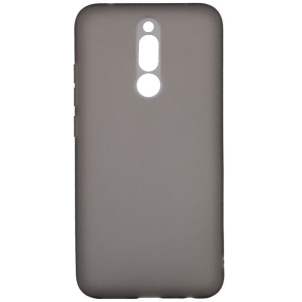 

Силиконовый матовый полупрозрачный чехол для Xiaomi Redmi 8a (Черный / Black) (789758)
