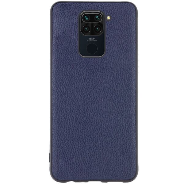 

Кожаная накладка Epic Vivi series для Xiaomi Redmi Note 9 (Синий) (927023)
