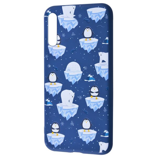 

TPU чехол WAVE Fancy для Samsung Galaxy A50s (White Bear and Penguins / Dark blue) (100051937)