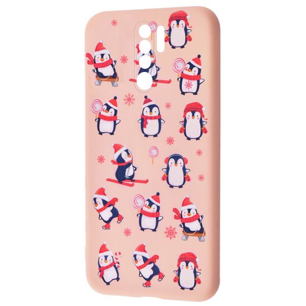 

TPU чехол WAVE Fancy для Xiaomi Redmi 9 (Penguins / Pink sand) (1087651)