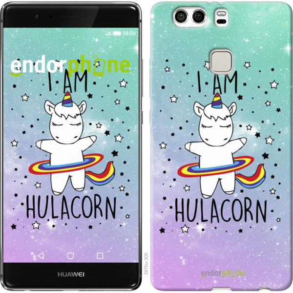 

Чехол на Huawei P9 Plus I'm hulacorn 3976u-300, Силикон