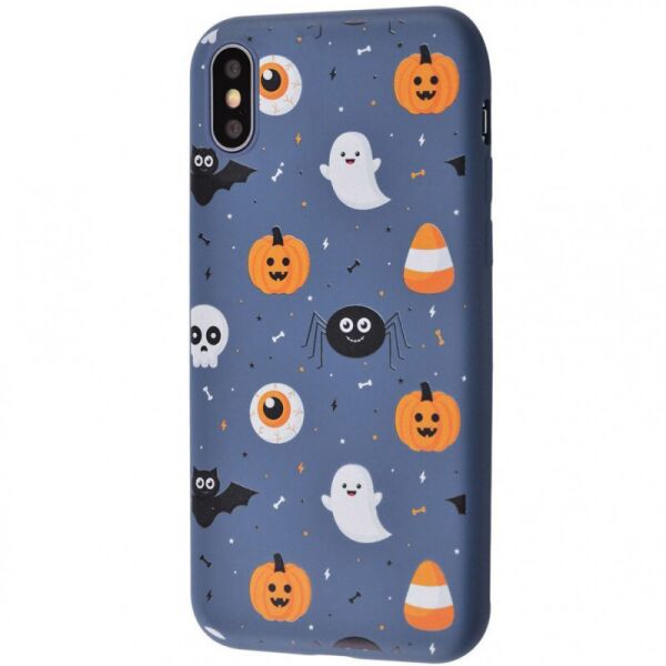 

TPU чехол WAVE Fancy для iPhone XS (5.8";) (Ghosts and pumpkins / Dark blue) (1060031)
