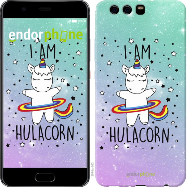 

Чехол на Huawei P10 Plus I'm hulacorn 3976u-963