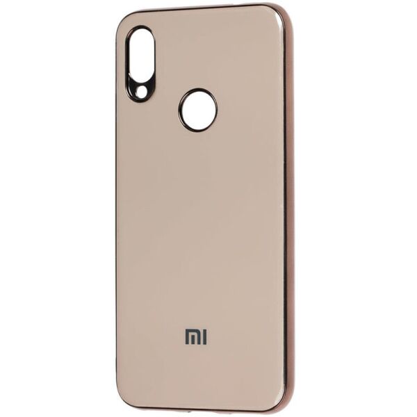 

TPU чехол GLOSSY LOGO для Xiaomi Redmi 7 (Золотой) (713674)