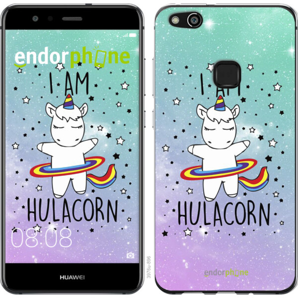 

Чехол на Huawei P10 Lite I'm hulacorn 3976u-896, Силикон