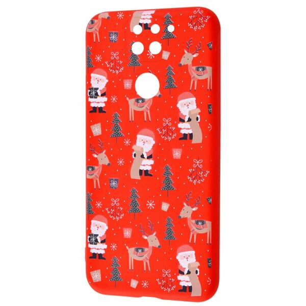 

TPU чехол WAVE Fancy для Xiaomi Redmi Note 9 (Santa Claus and Deer / Red) (1087703)