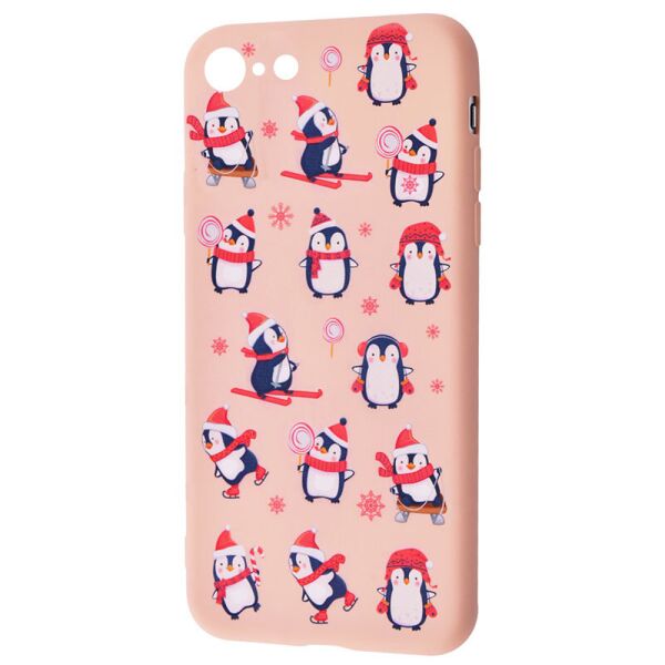 

TPU чехол WAVE Fancy для iPhone 8 (4.7";) (Penguins / Pink sand) (100051952)