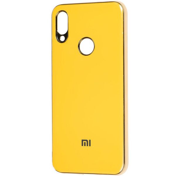 

TPU чехол GLOSSY LOGO для Xiaomi Redmi Note 7 (Желтый) (713706)