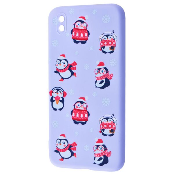 

TPU чехол WAVE Fancy для Samsung Galaxy A01 Core (Penguins / Light purple) (100052126)