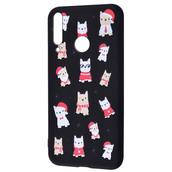

TPU чехол WAVE Fancy для Huawei P40 Lite E (Dogs / Black) (1087433)