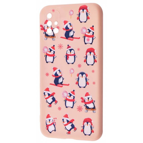 

TPU чехол WAVE Fancy для Samsung Galaxy M31s (Penguins / Pink sand) (1087583)