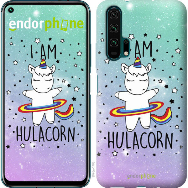 

Чехол на Huawei Honor 20 Pro I'm hulacorn 3976u-1702, Силикон