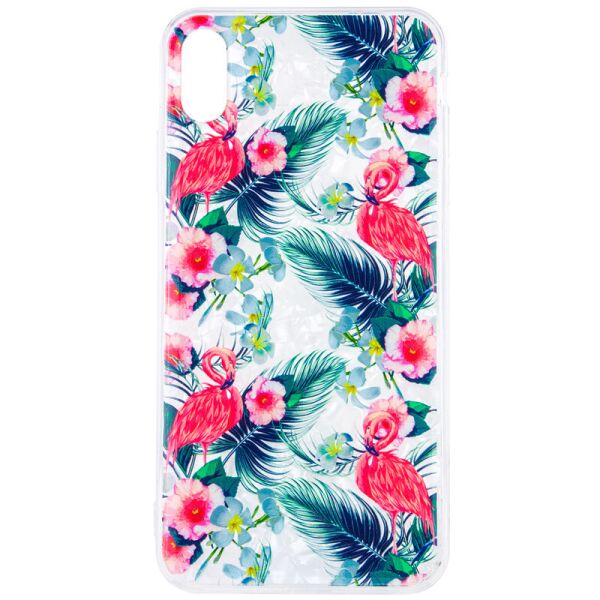 

Накладка Glue Case Фламинго для iPhone X (5.8";) (Черный) (708691)