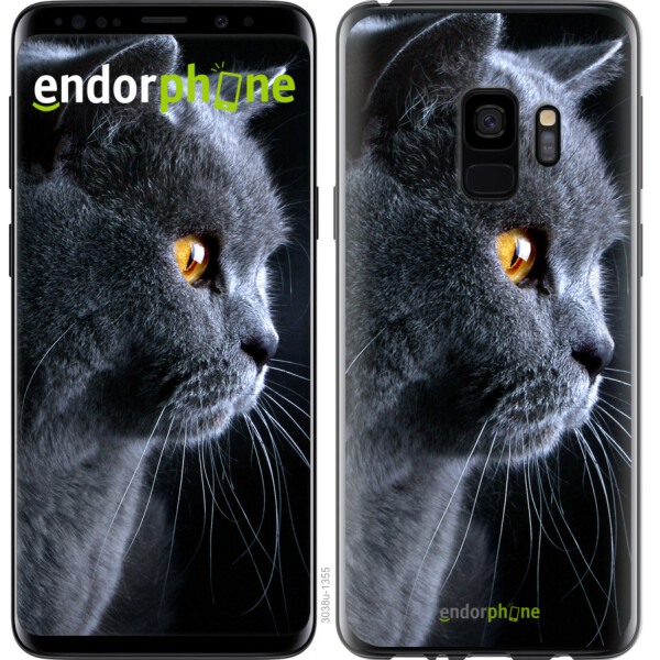 

Чехол на Samsung Galaxy S9 Красивый кот 3038t-1355, 2D пластик