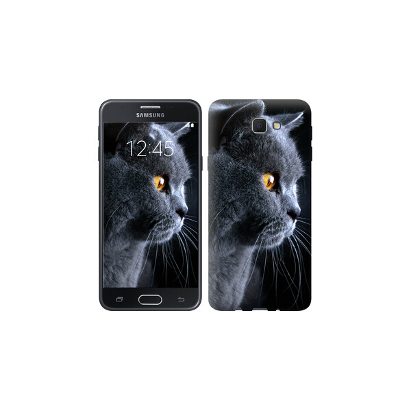 

Чехол на Samsung Galaxy J5 Prime Красивый кот 3038u-465, Силикон