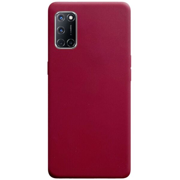 

Силиконовый чехол Candy для Oppo A52 (Бордовый) (100047478)
