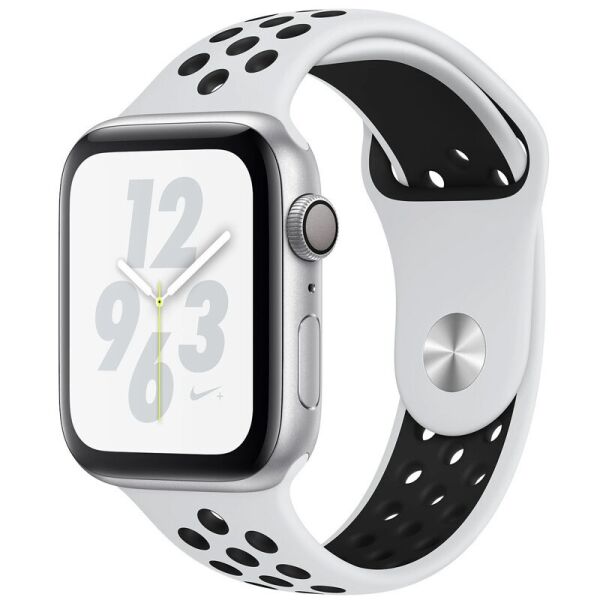 

Силиконовый ремешок Sport Nike+ для Apple watch 38mm / 40mm (White / Black) (1058070)