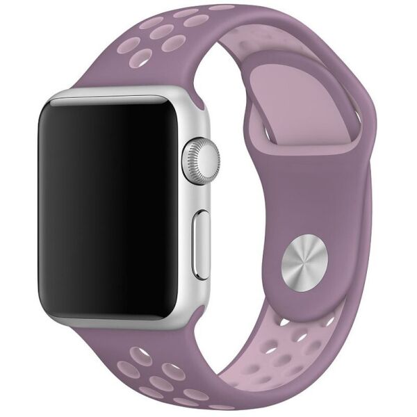 

Силиконовый ремешок Sport Nike+ для Apple watch 38mm / 40mm (lilac pride / Pink) (1081851)
