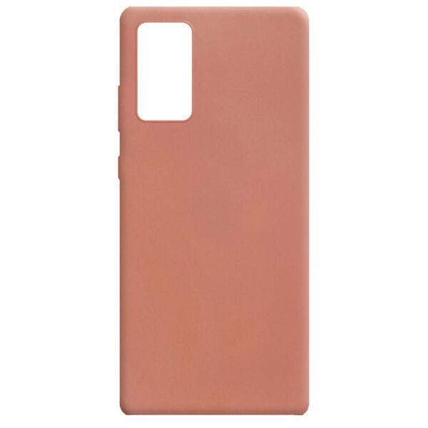 

Силиконовый чехол Candy для Samsung Galaxy Note 20 (Rose Gold) (937742)