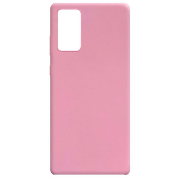 

Силиконовый чехол Candy для Samsung Galaxy Note 20 (Розовый) (937752)