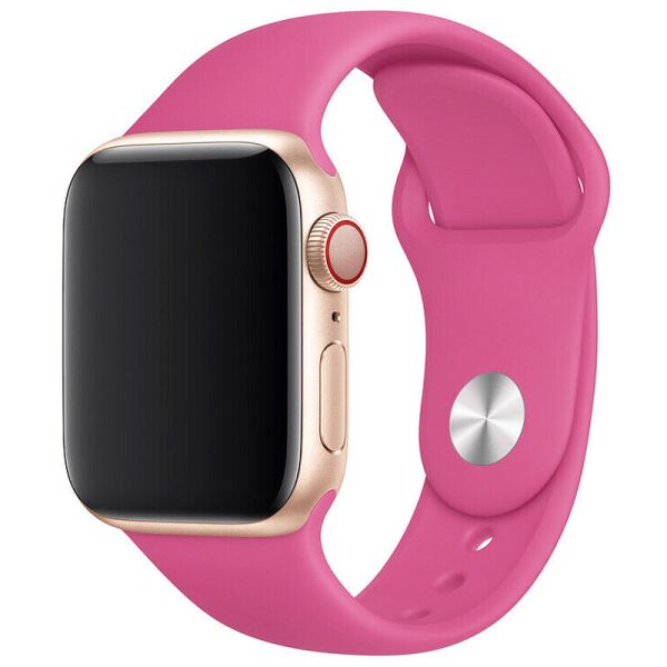 

Силиконовый ремешок для Apple watch 38mm/40mm (Малиновый/Dragon Fruit) (1080936)