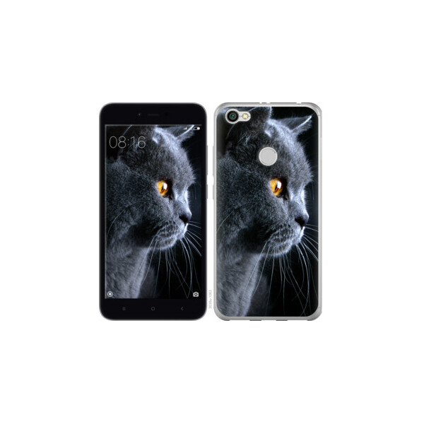 

Чехол на Xiaomi Redmi Note 5A Prime Красивый кот 3038t-1063, 2D пластик