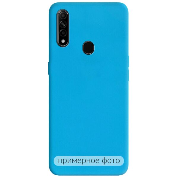 

Силиконовый чехол Candy для Huawei Honor 20 (Голубой) (1065257)