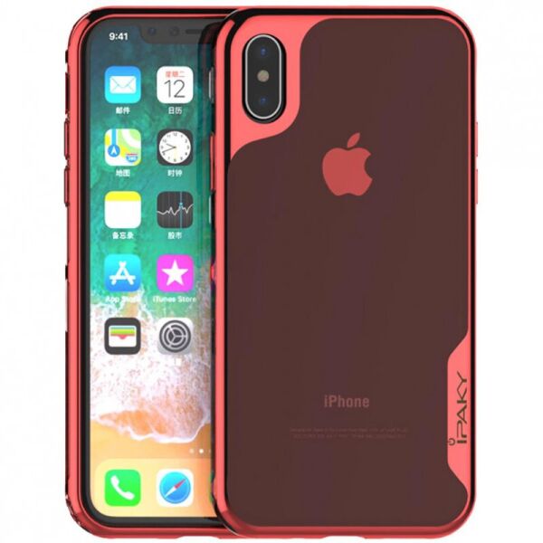 

Чехол iPaky TPU+PC Plum Series для Apple iPhone X (5.8";) (Красный) (924592)