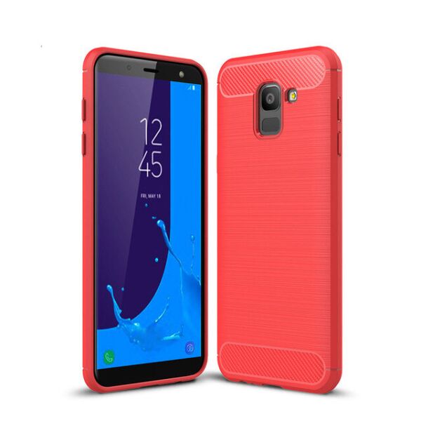 

TPU чехол Slim Series для Samsung J600F Galaxy J6 (2018) (Красный) (589243)