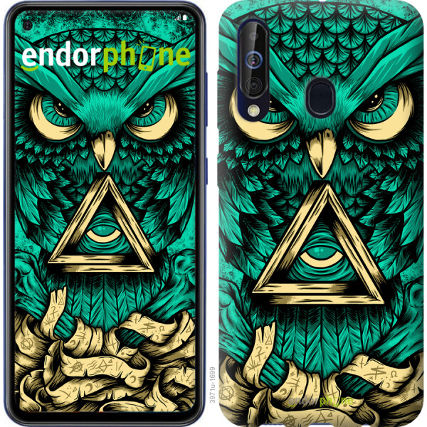 

Чехол на Samsung Galaxy A60 2019 A606F Сова Арт-тату 3971u-1699
