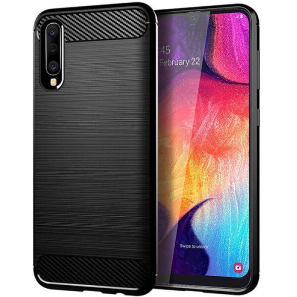 

TPU чехол Slim Series для Samsung Galaxy A30s (Черный) (100026663)